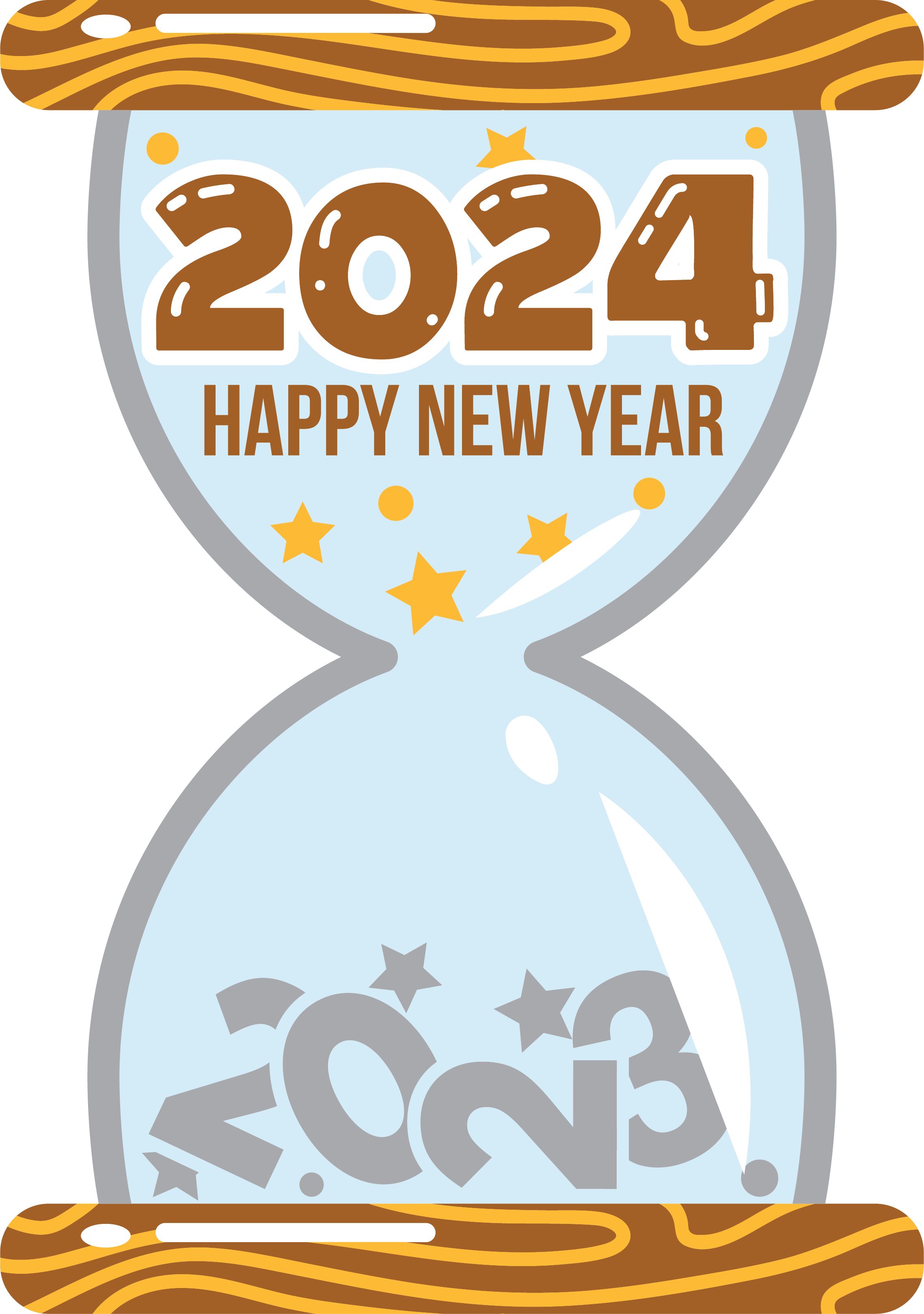 01 HOURGLASS 2024 NEW YEAR