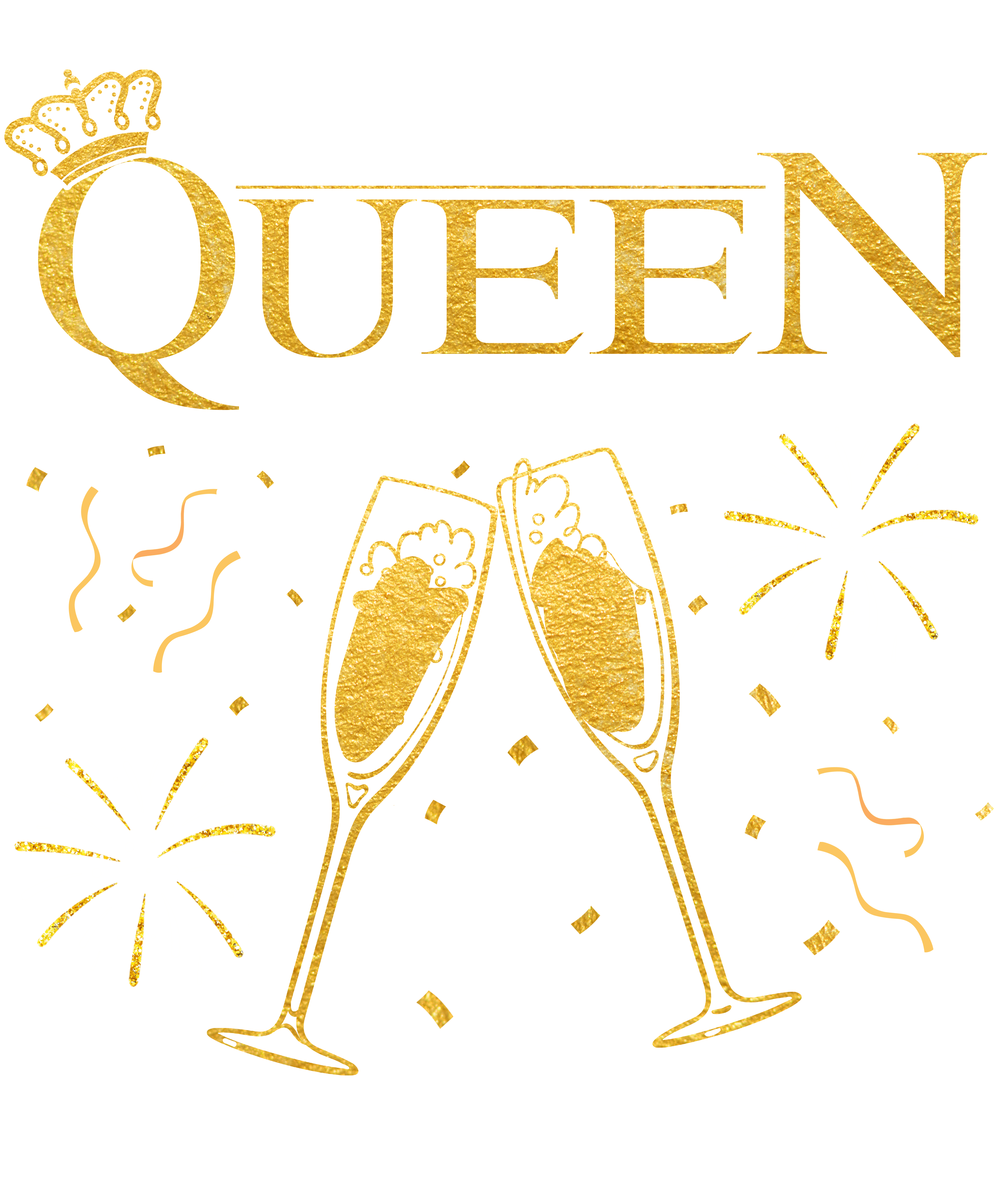 Copy of 11.Queen_of_the_New_Year_Tee_Happy_New_Year_New_Years_Eve