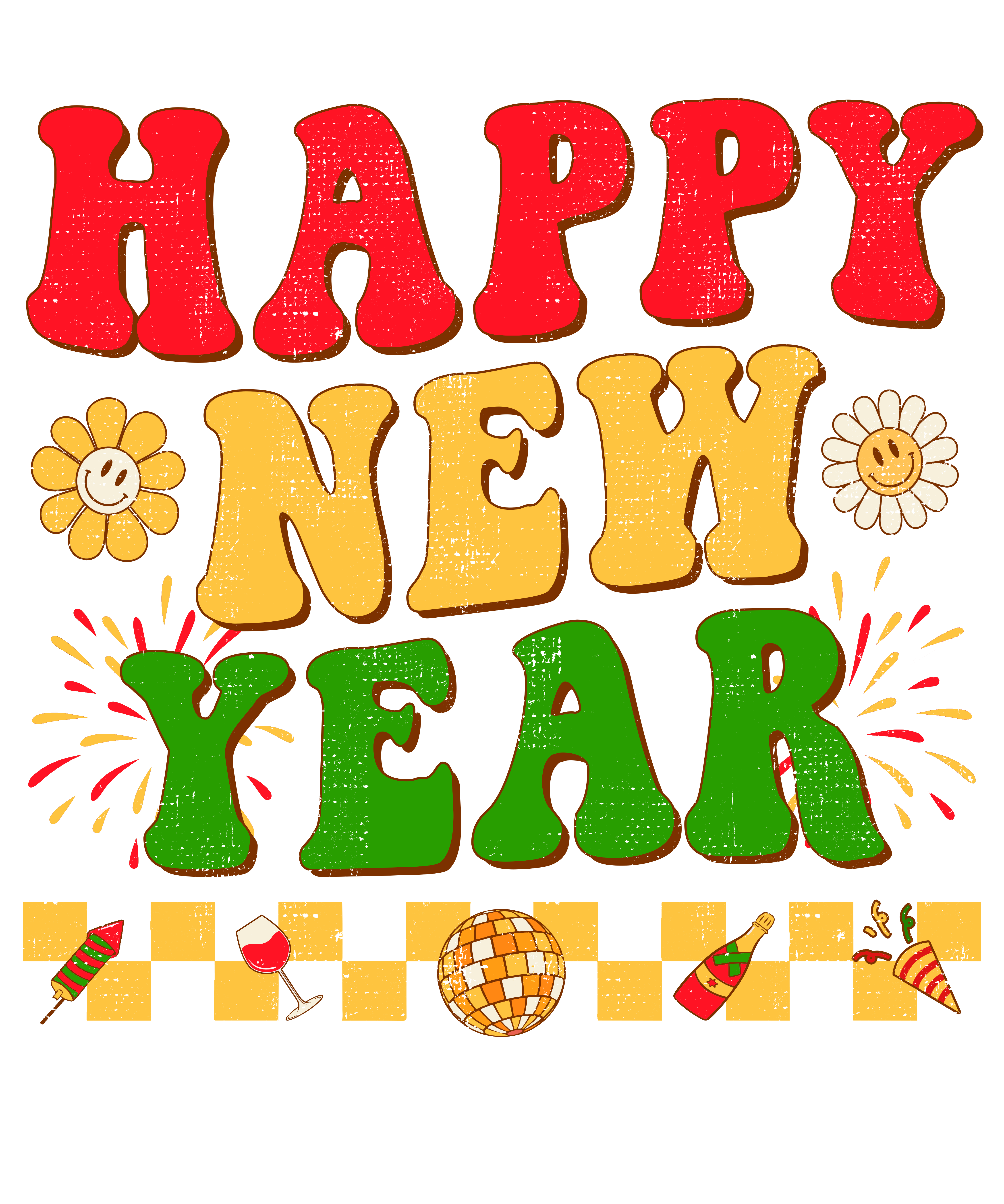 Copy of 8._Happy_New_Years_Eve_2024_Retro_Flower