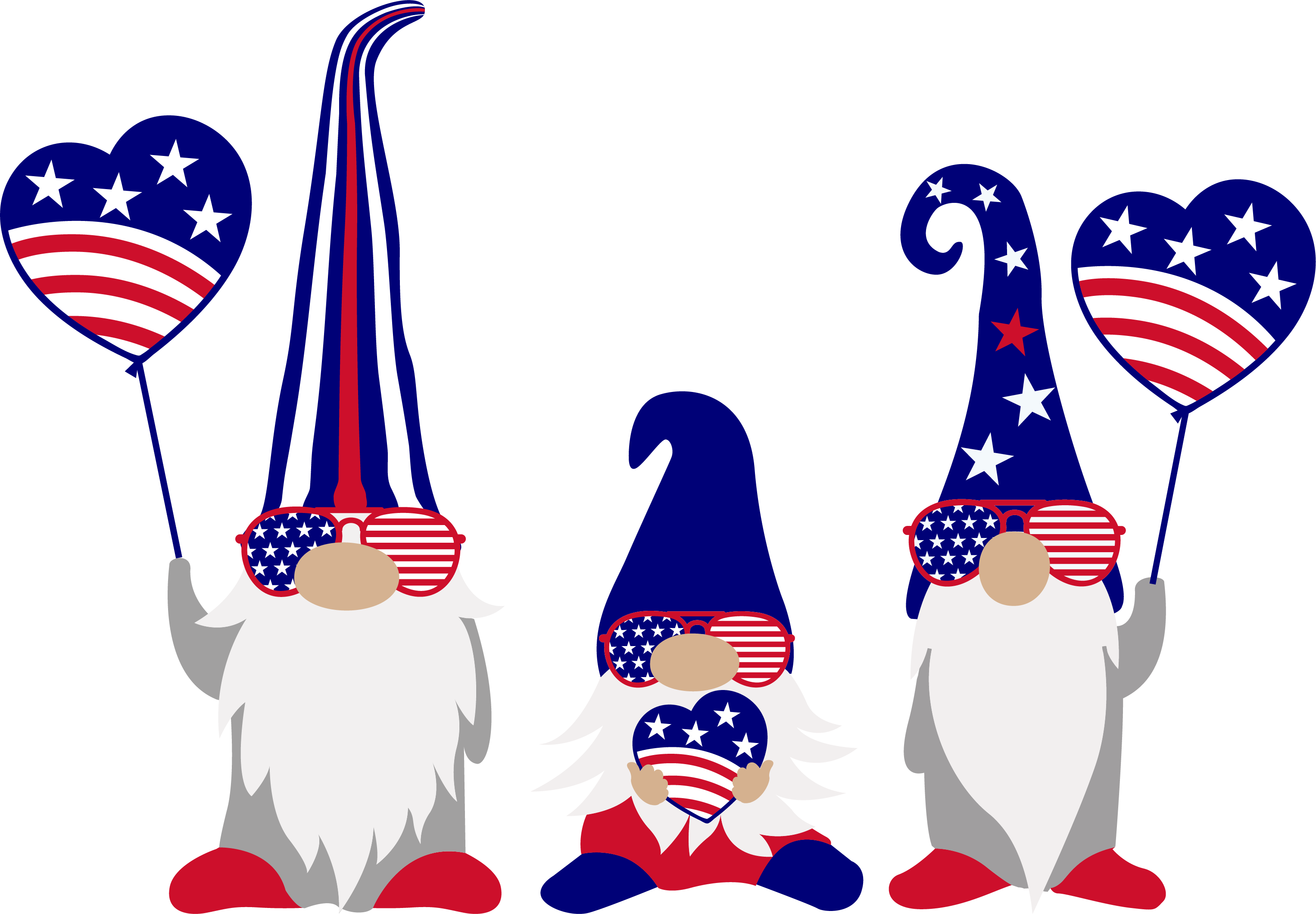 Gnomes 4th of july V3