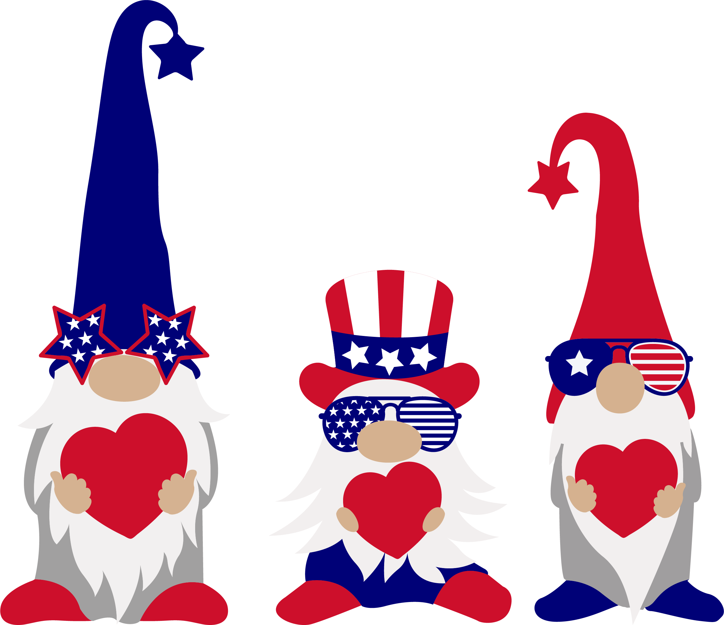 Gnomes 4th of july V4