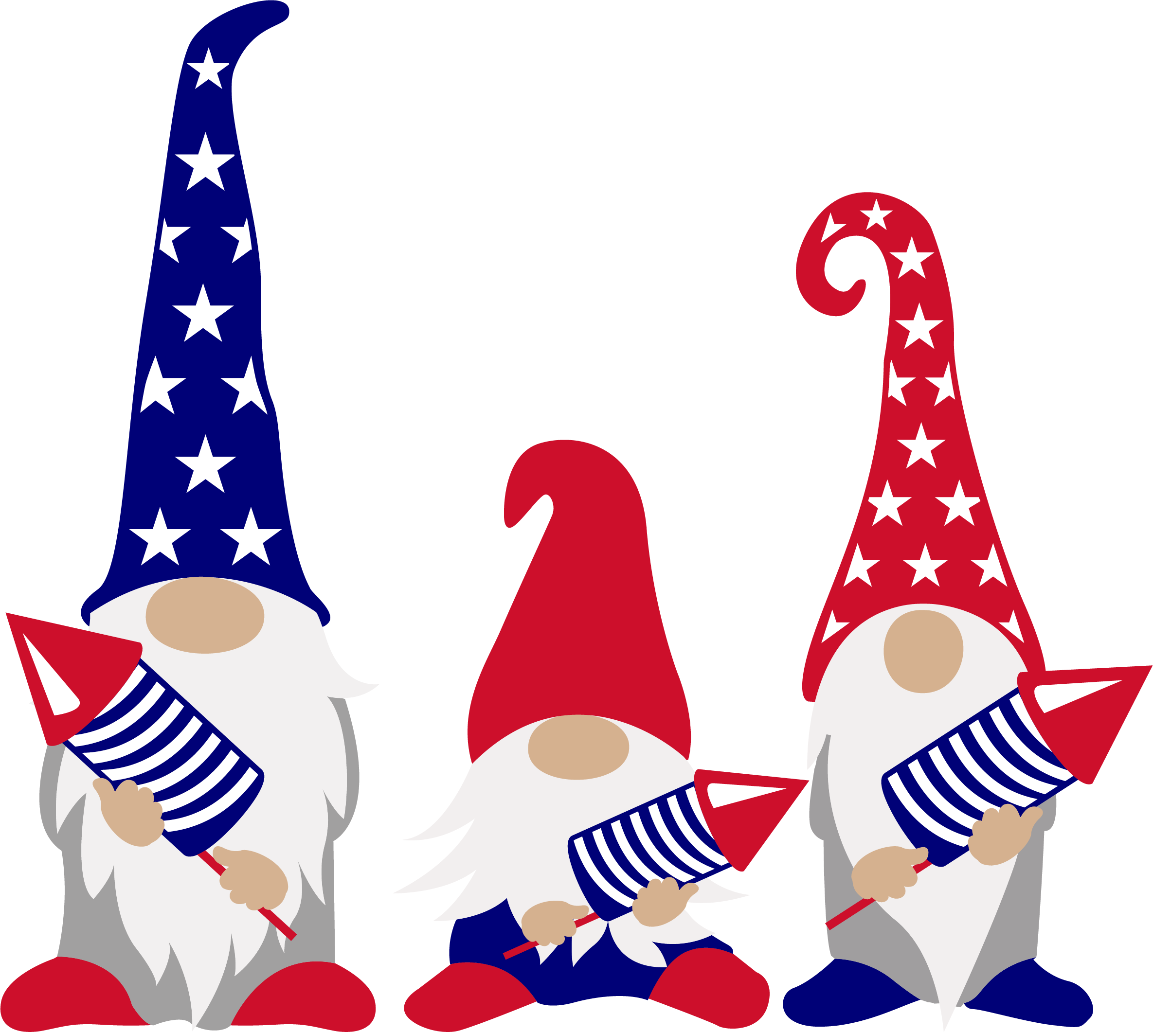 Gnomes 4th of july V5