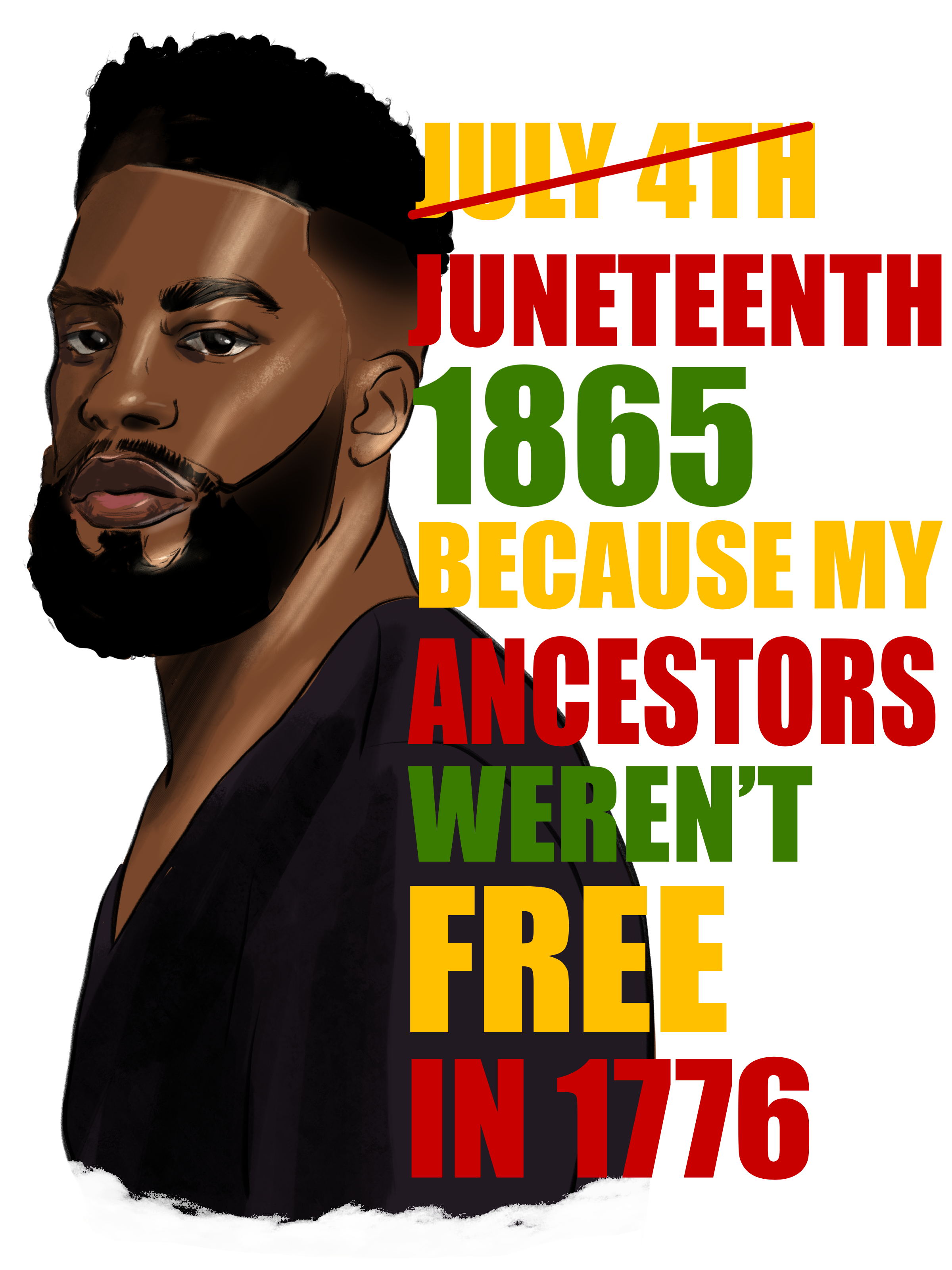 Juneteenth_1885_Because_My_Ancestors_Weren_t_Free_In_1776_Black_Man_