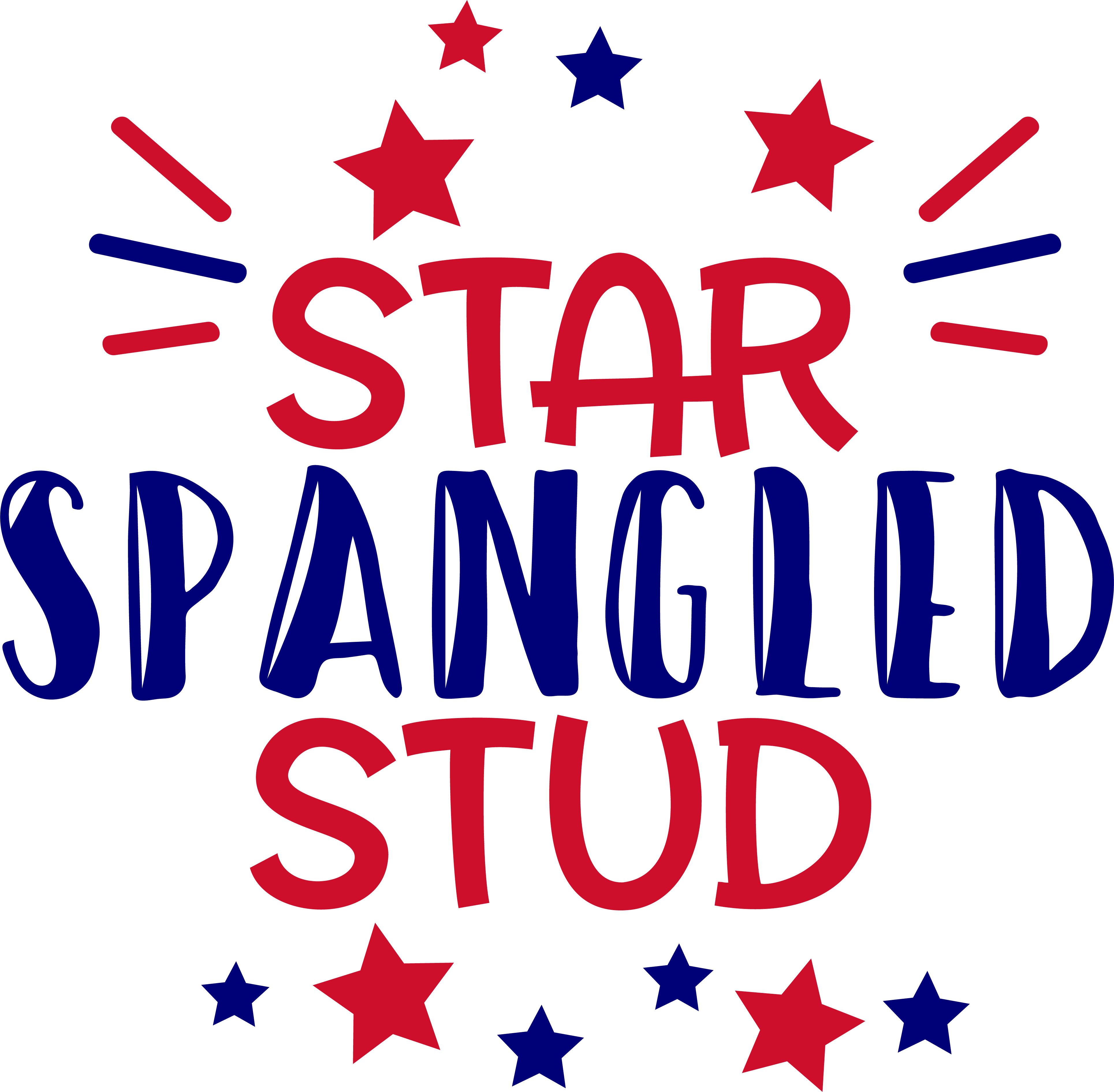 Star Spangled Stud